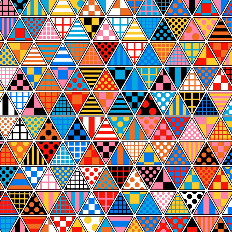 Triangle Tile #5