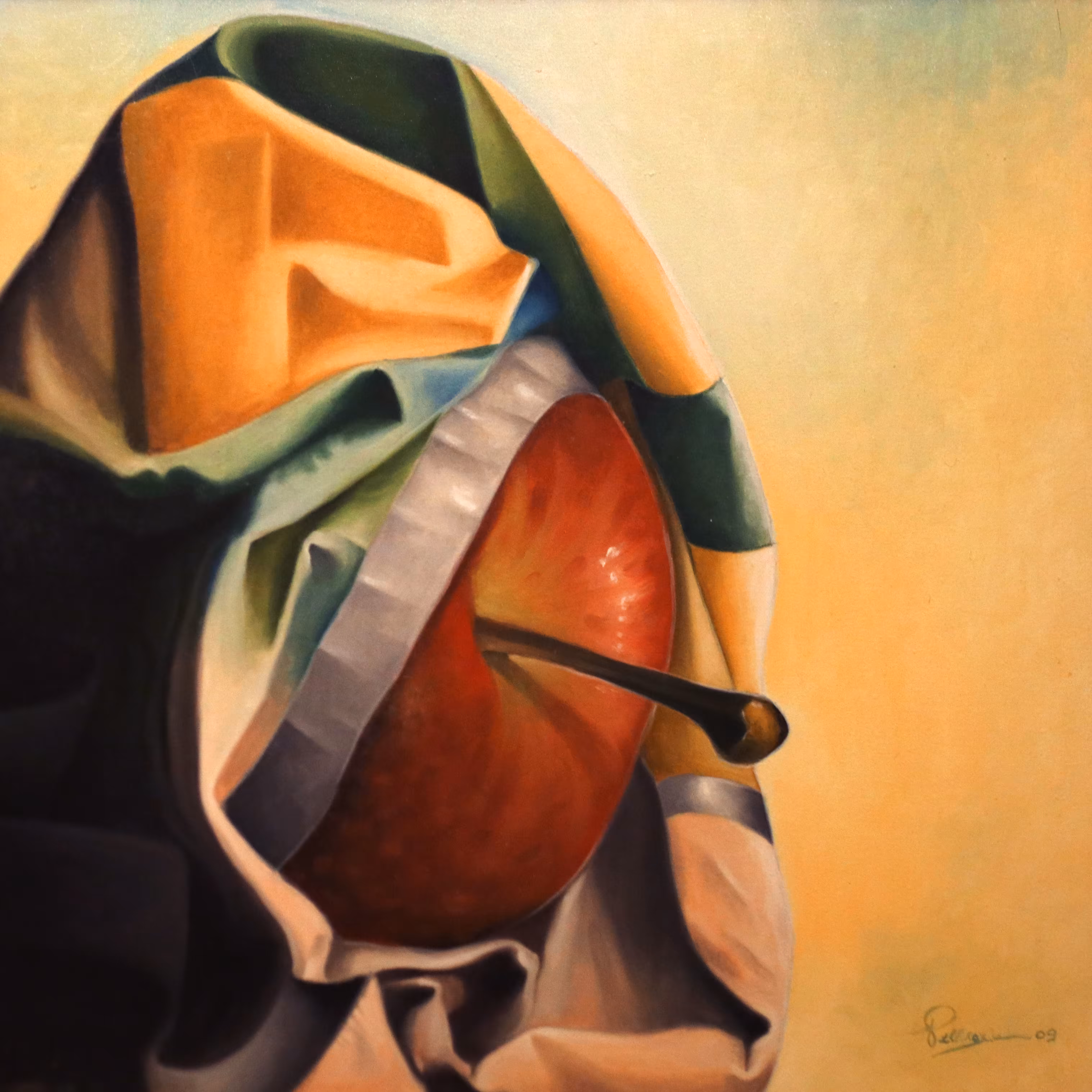 Autoritratto - Original Oil Painting