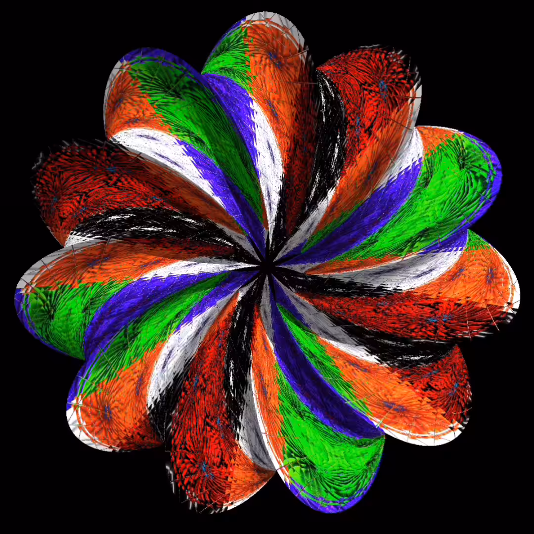 Purple D Flat White B Flat Green A Flat Black E Flat Orange G Red F Harmony