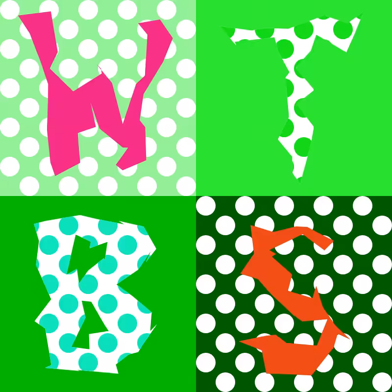 Waiting To Be Signed Logo with Wobbles #273