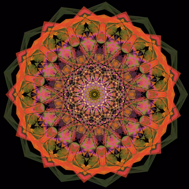 Morphing Mandala - #fxhashturnsone charity #6