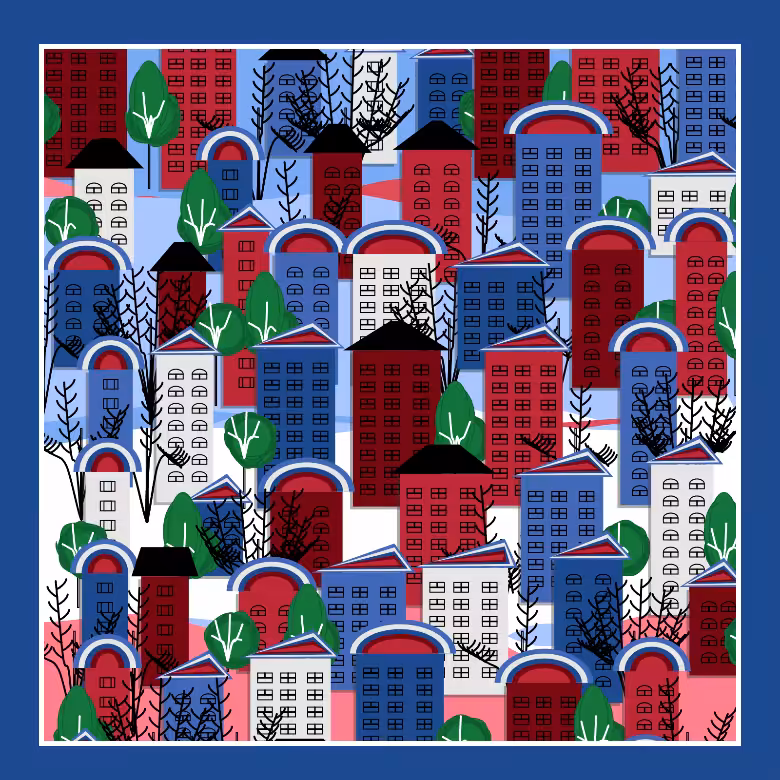 Colorful city #6