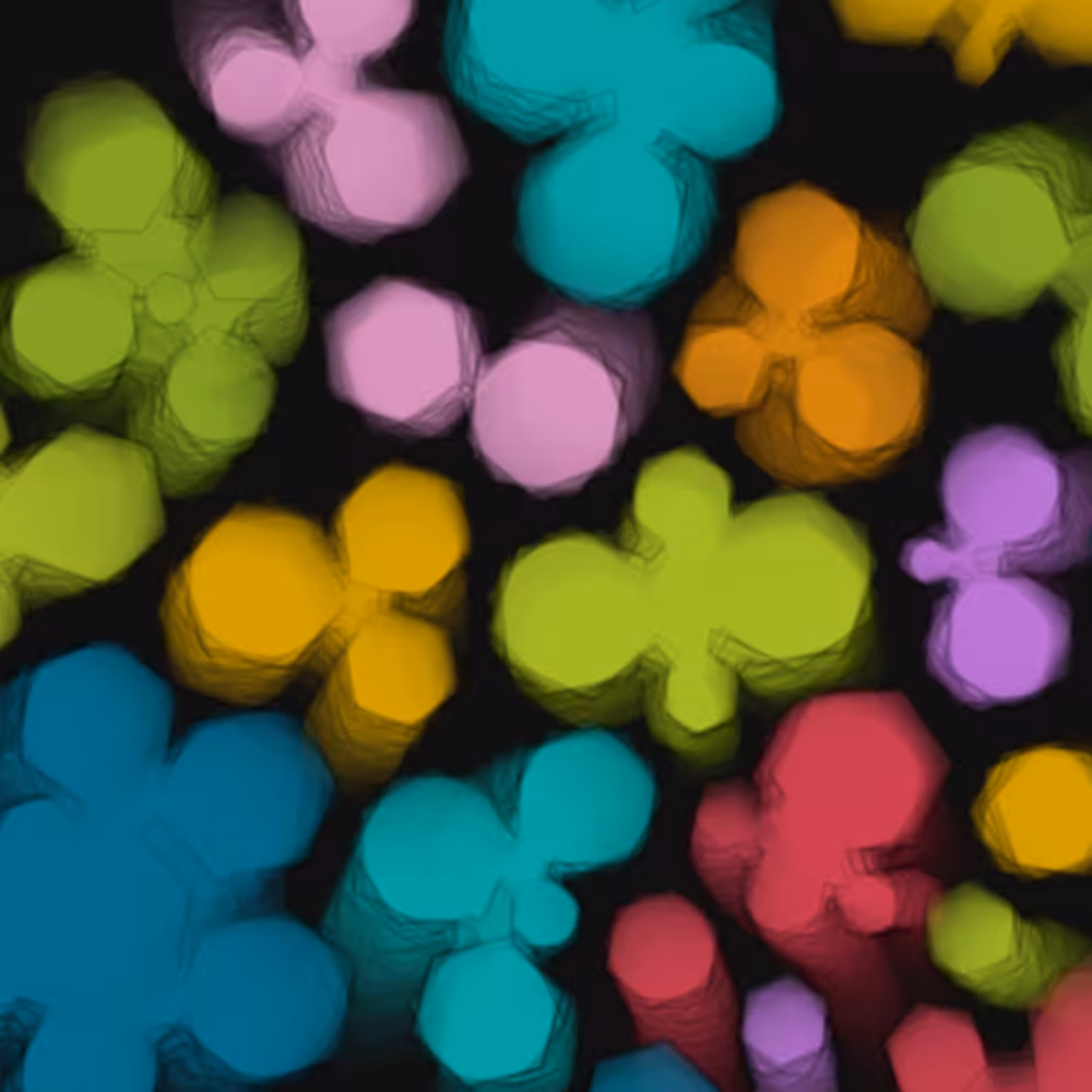 Colorful cartoon shapes(free edition) #21