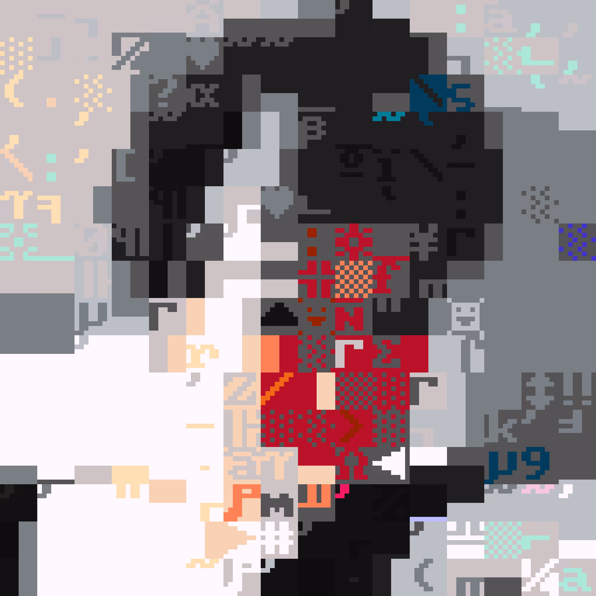 DOS-up girl #003