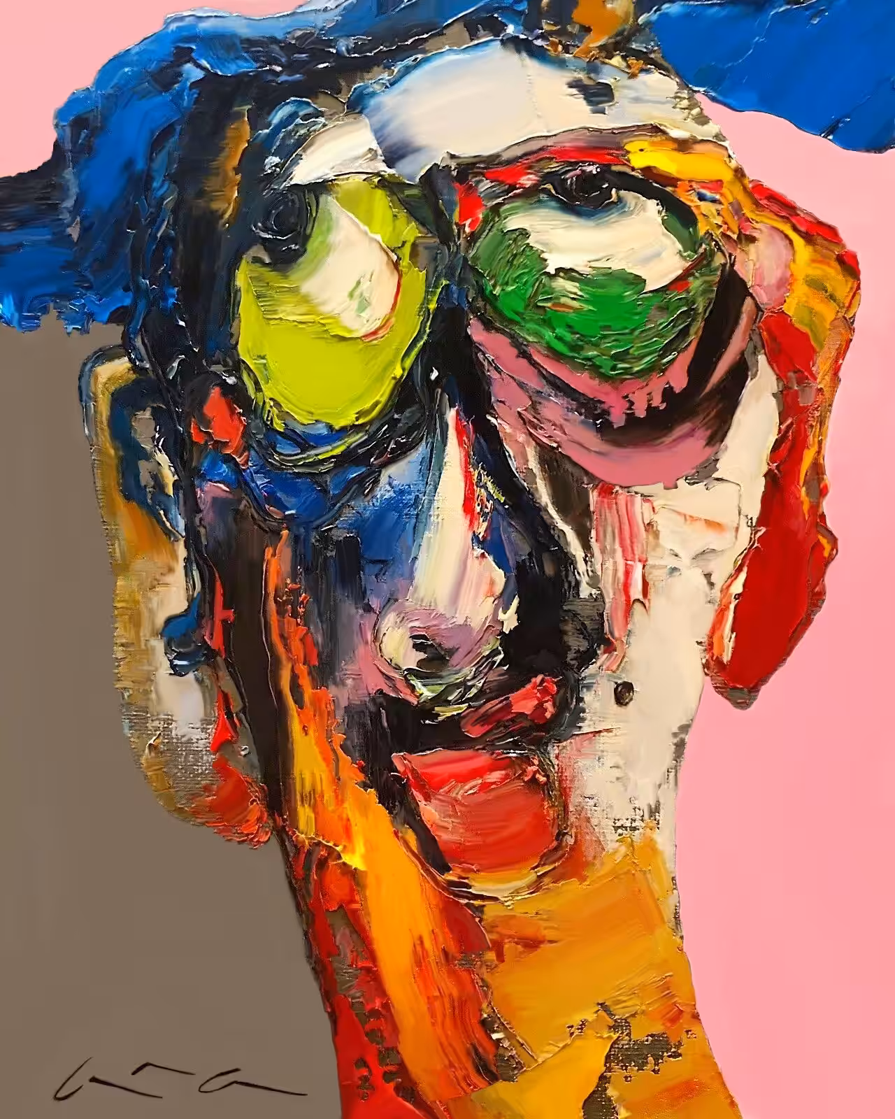 Expressionist Portrait #9