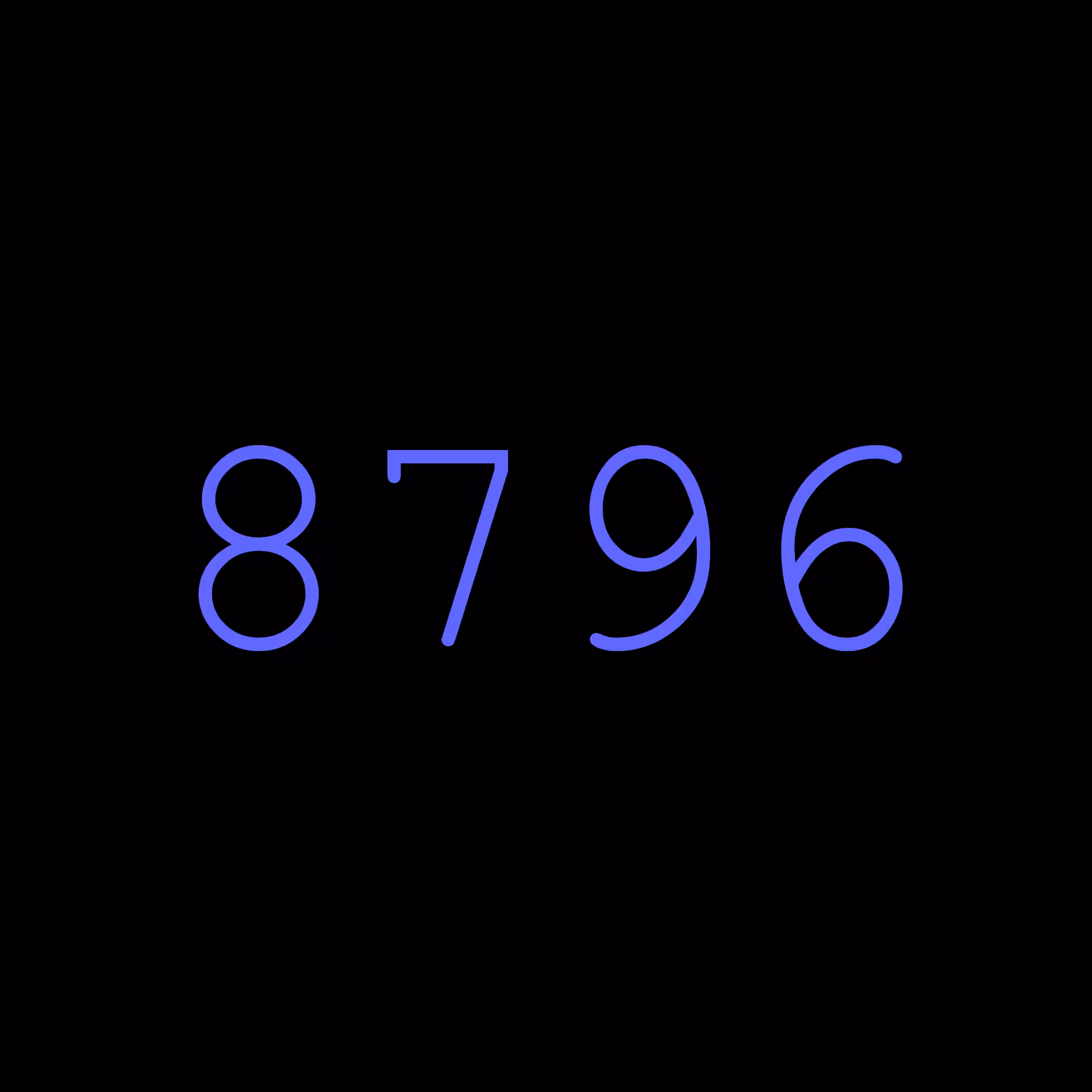 8796