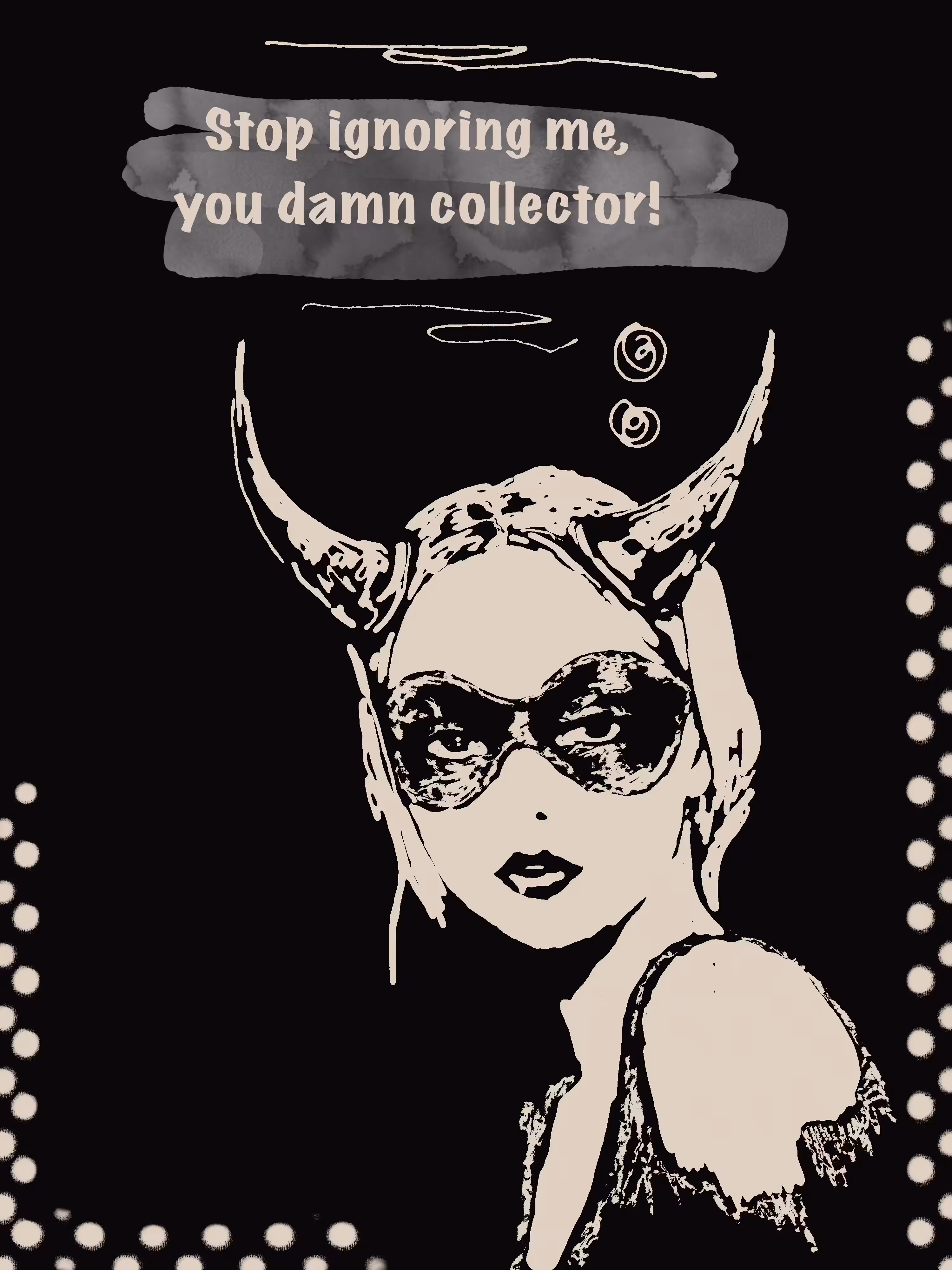 I hate you, buy my art!