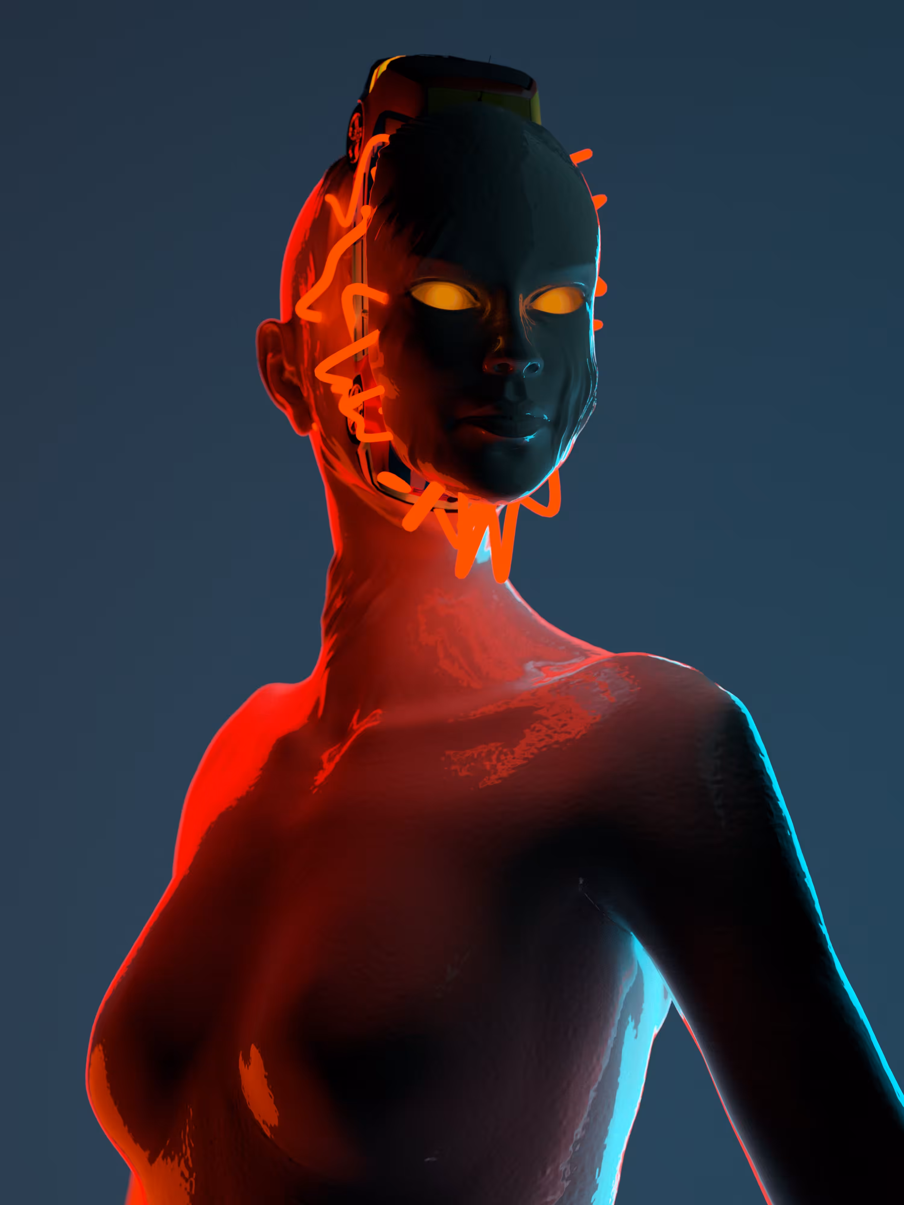 She, Harlequibot