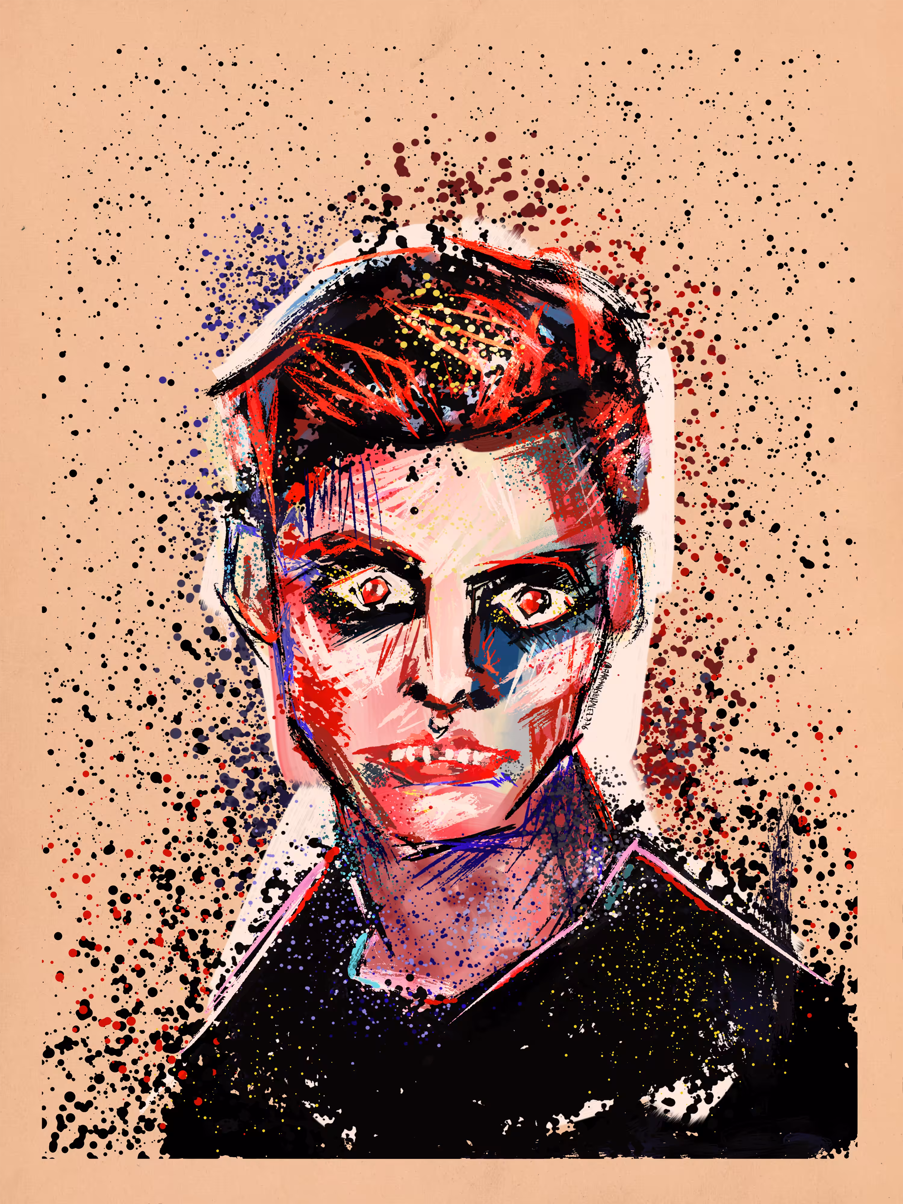neo-expressionist Airs: HeartBreakers Collection: HB#03