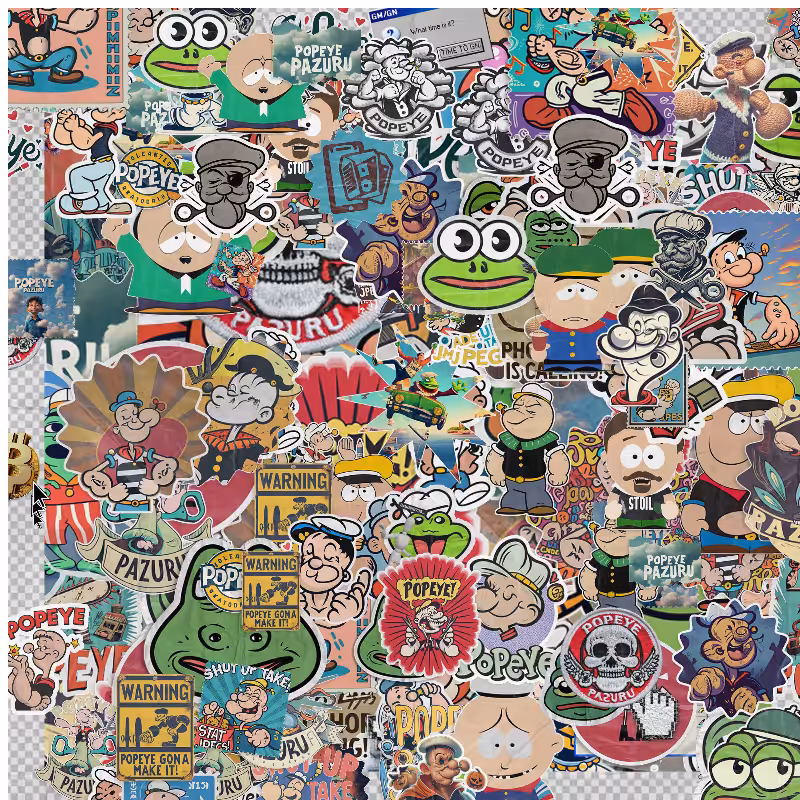 Sticker addict: PEPEYE #15