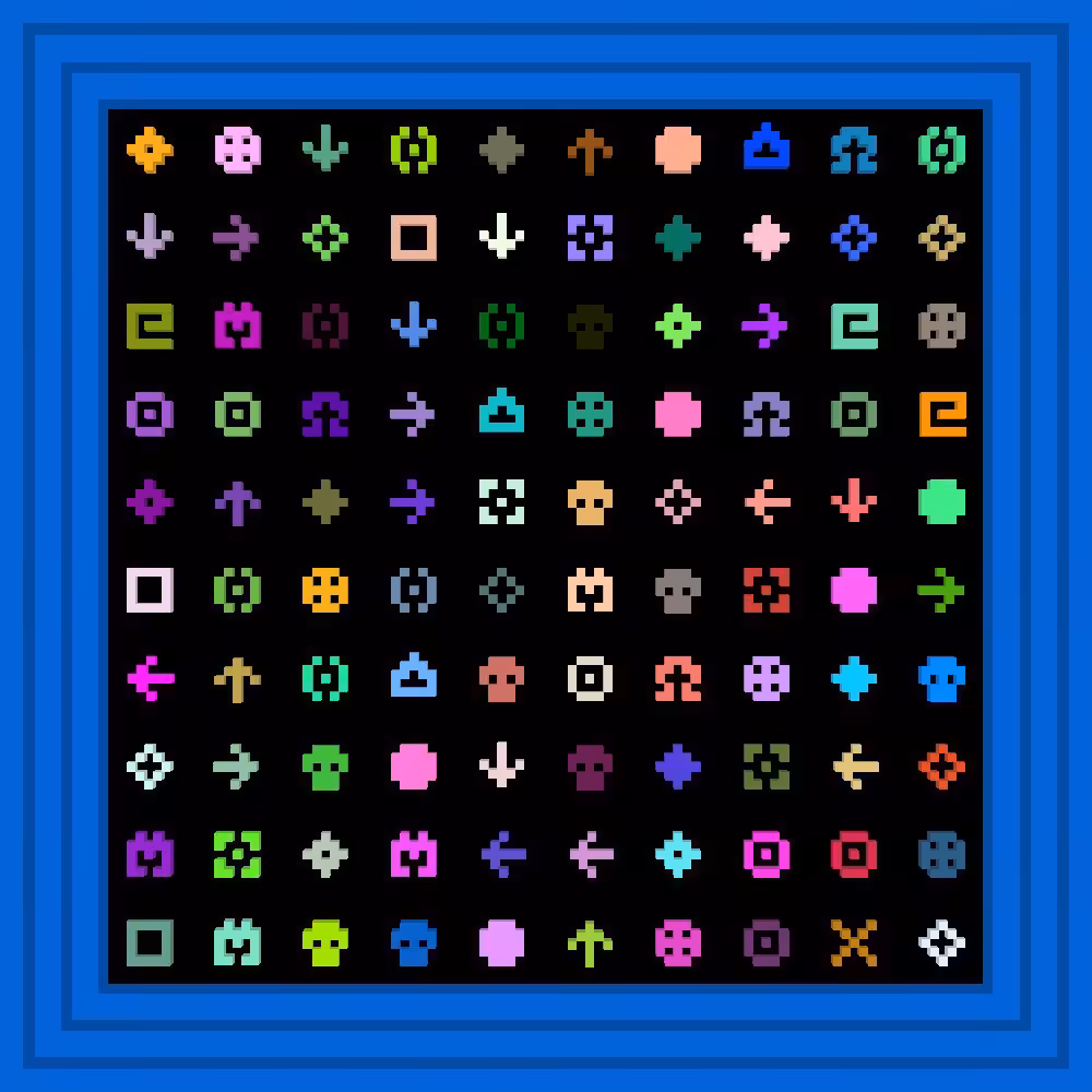 bolitaeslaperritamasguapadeluniverso :: Procedural Symbols #447/1000