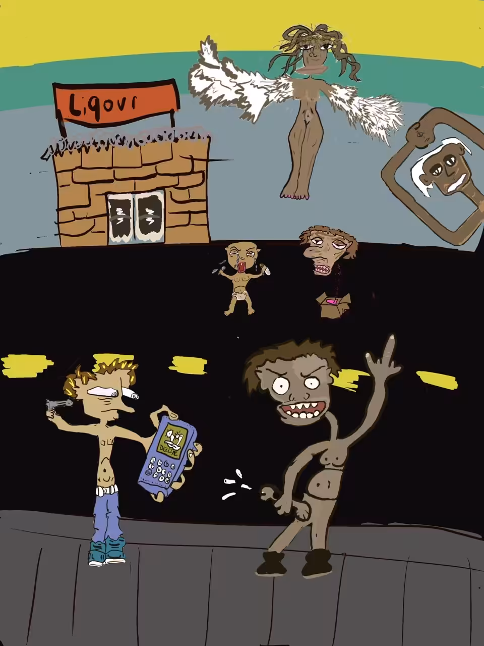 drunk in public