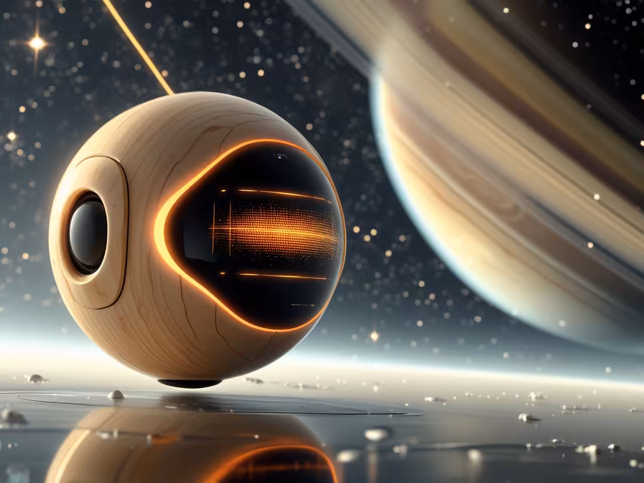 bogubal flies close to saturn