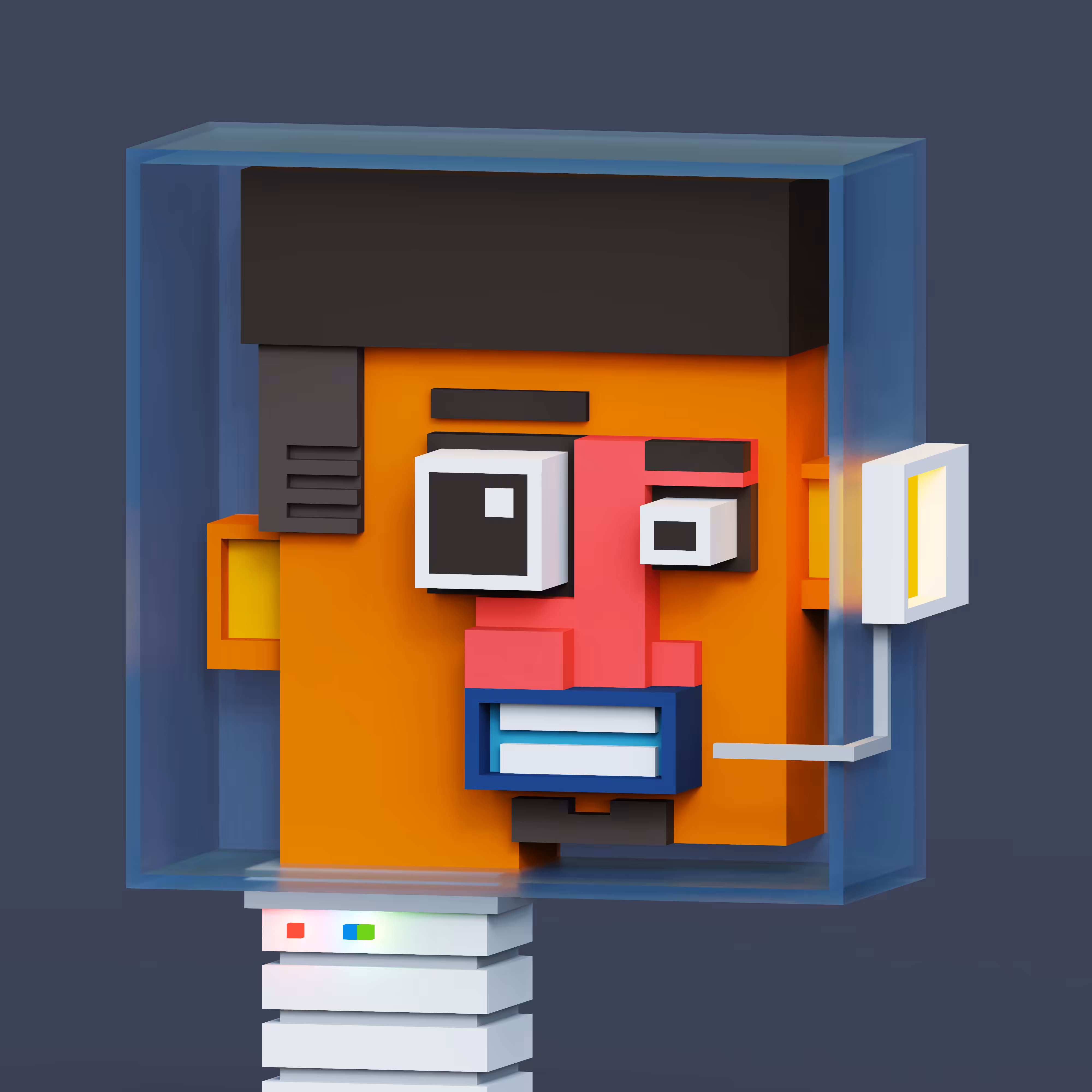 Pop Cubism Voxel 39