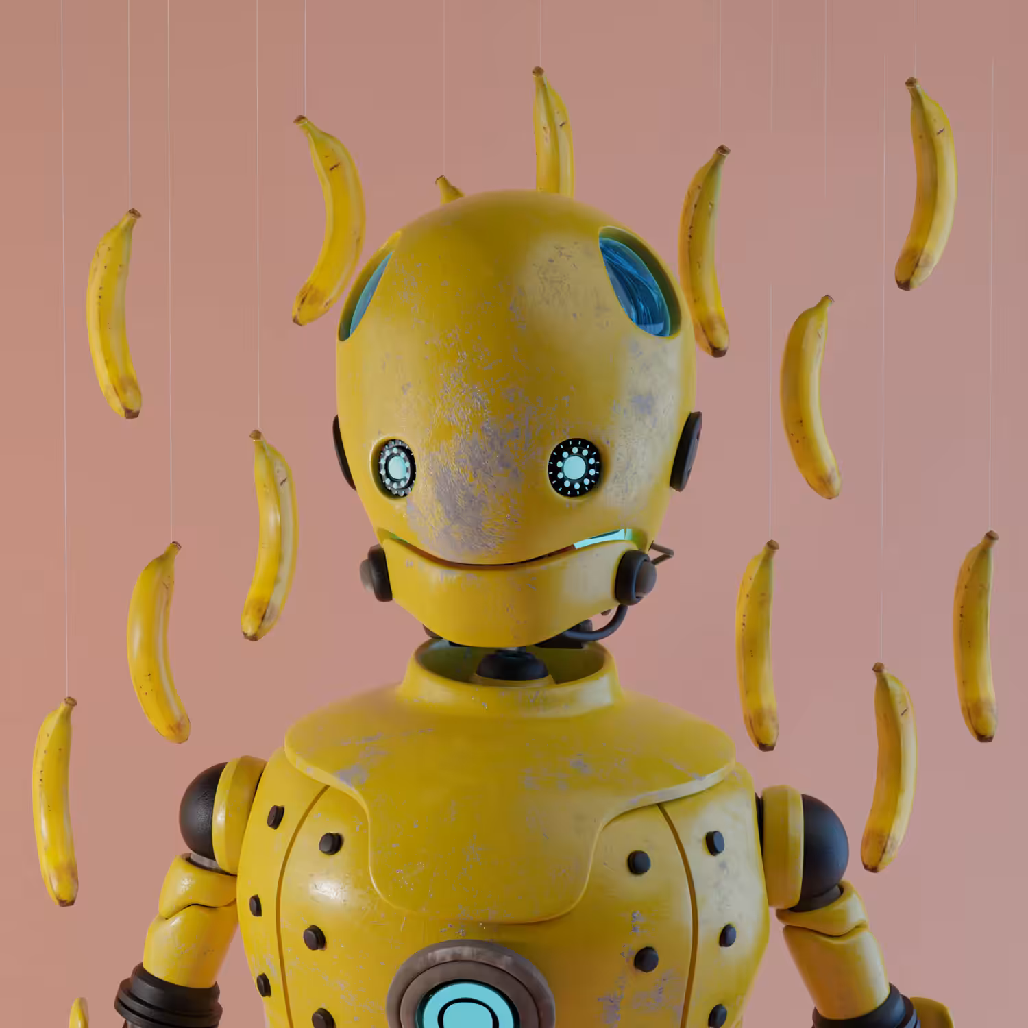Couple with Banana (Marblebold)