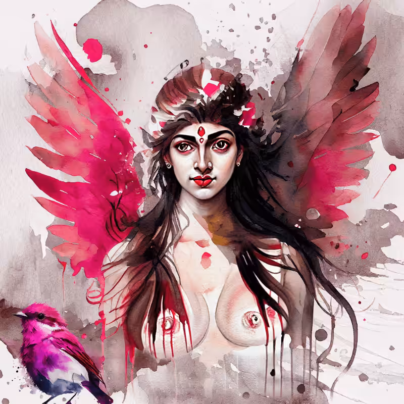 Shakti in Magenta #1