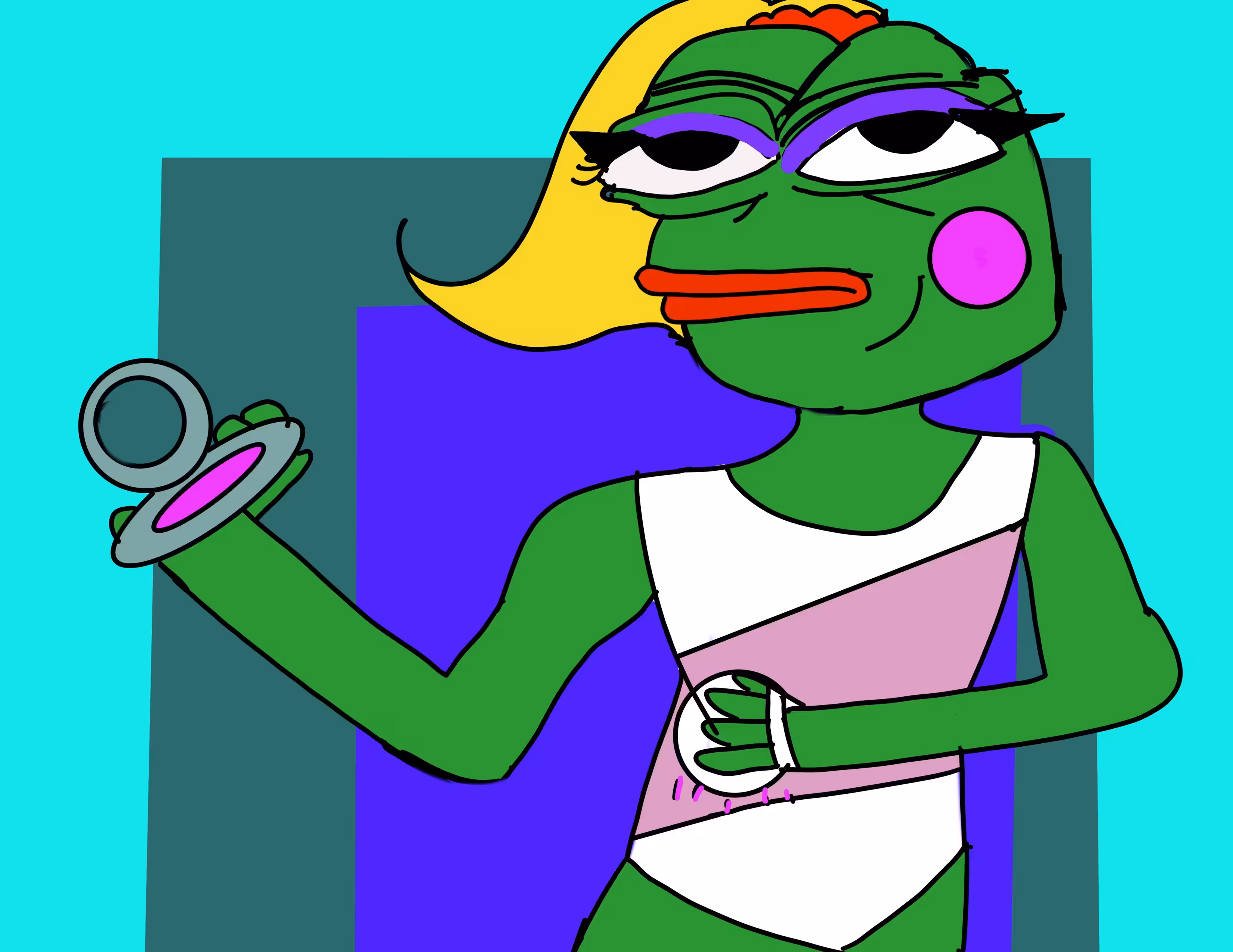 Gymnast Pepe Girl