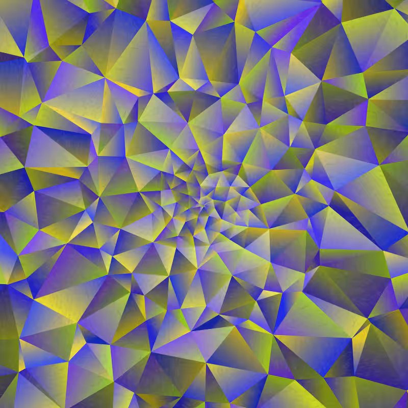 Delaunay Spiral #16