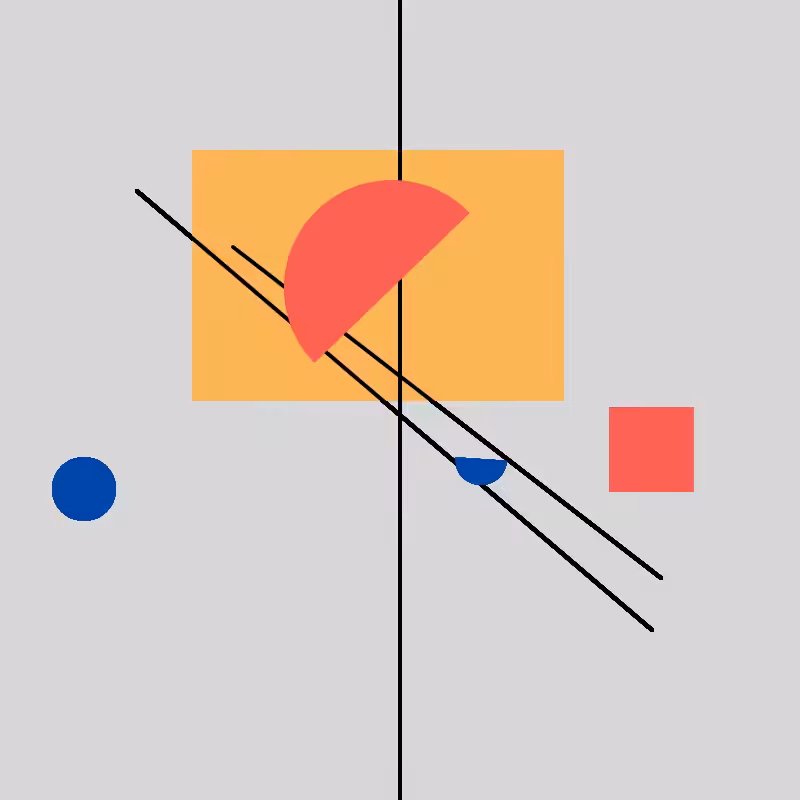 Abstract chopsticks #15