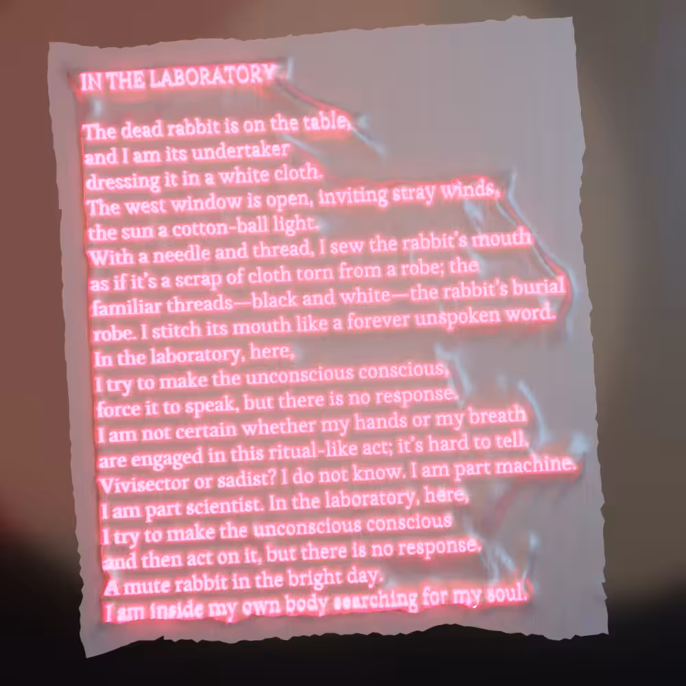In the Laboratory