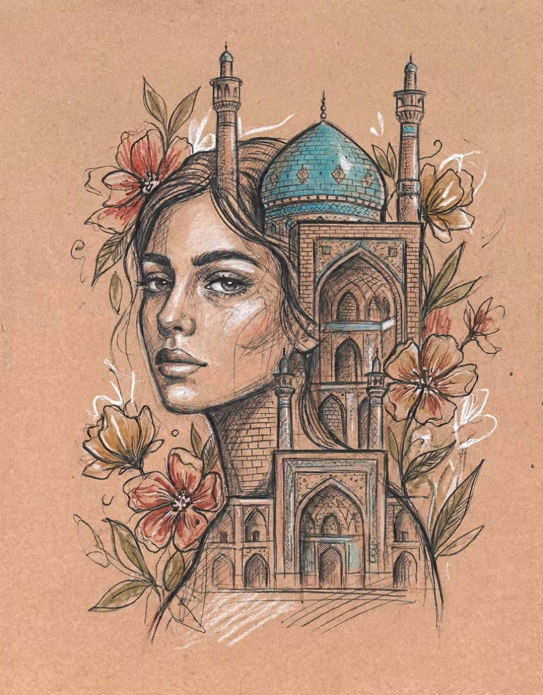 Floral Echoes of a City - 4