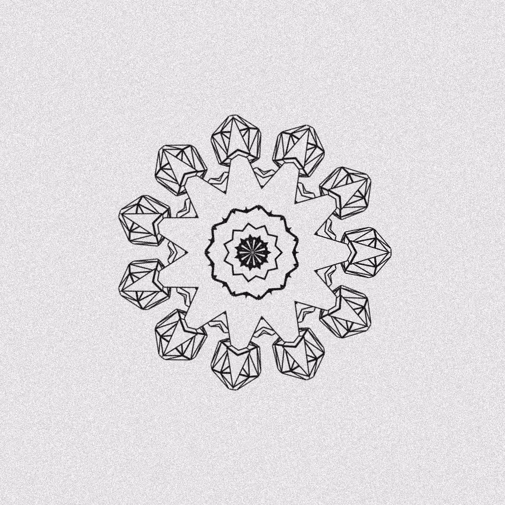Monochrome Kaleido #96