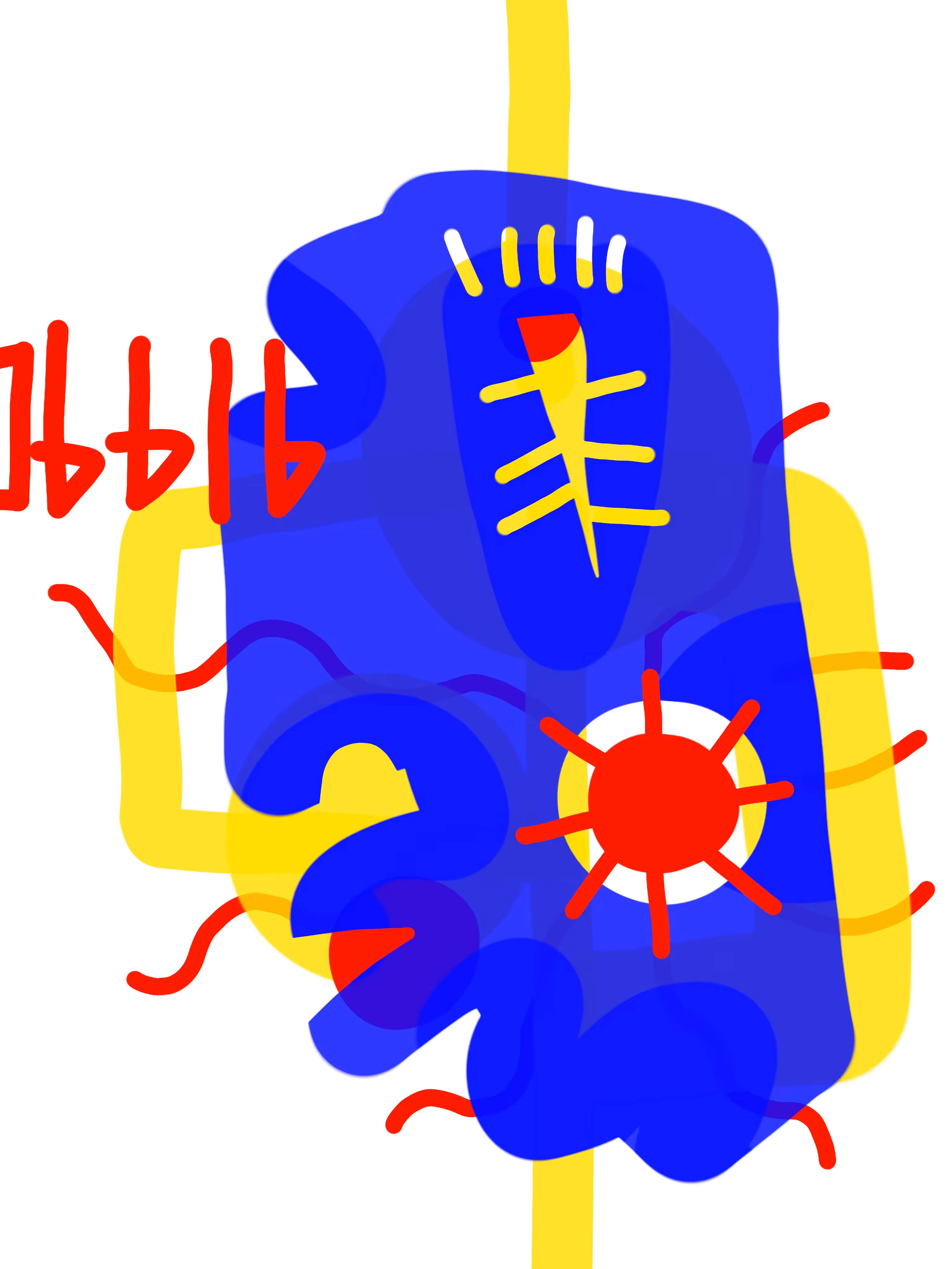 THE BLUE THAT EATS THE TENT