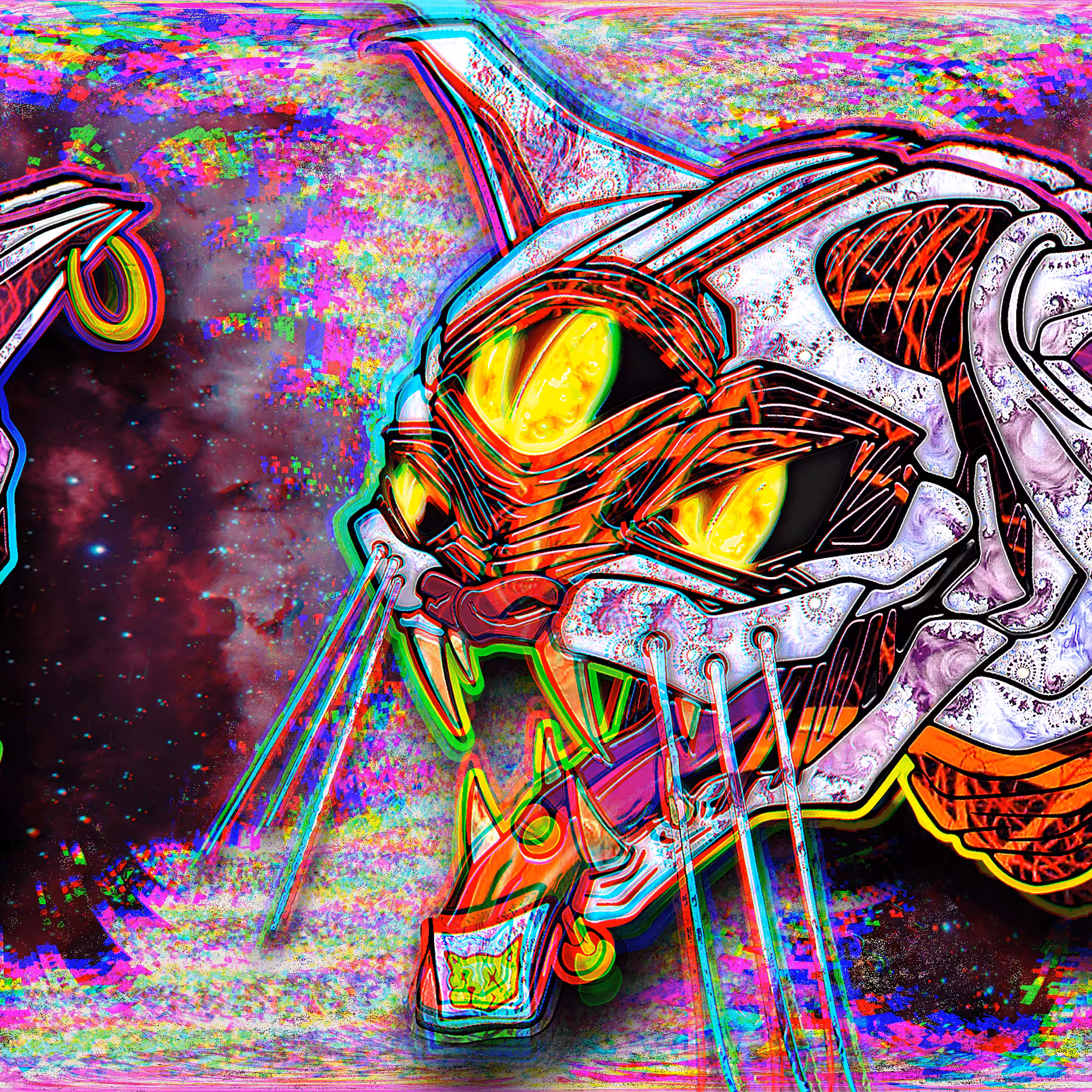 Cosmic Cat 11/33 🐱✨ Limited Edition Collectibles by ViNNi KiNiKi
