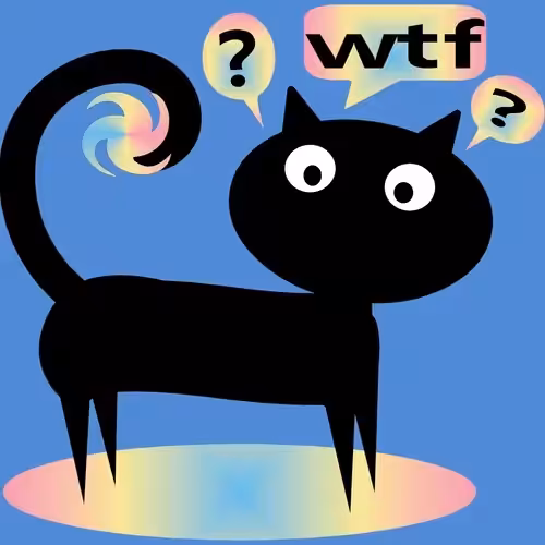 WTF CAT RGB - TAIL