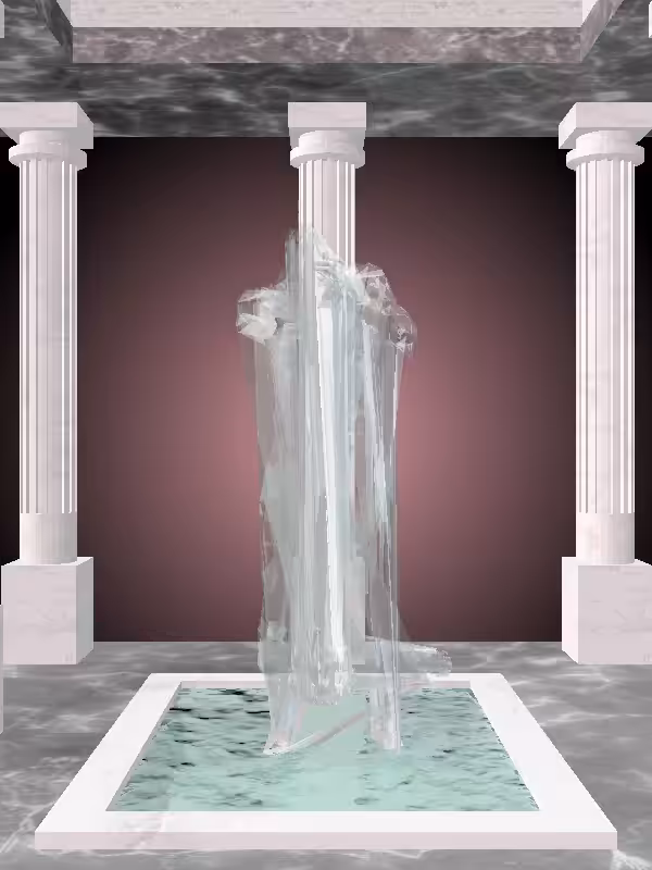 HeavenComputer: The Fading Cheering Chronos Chrome Woman #6575