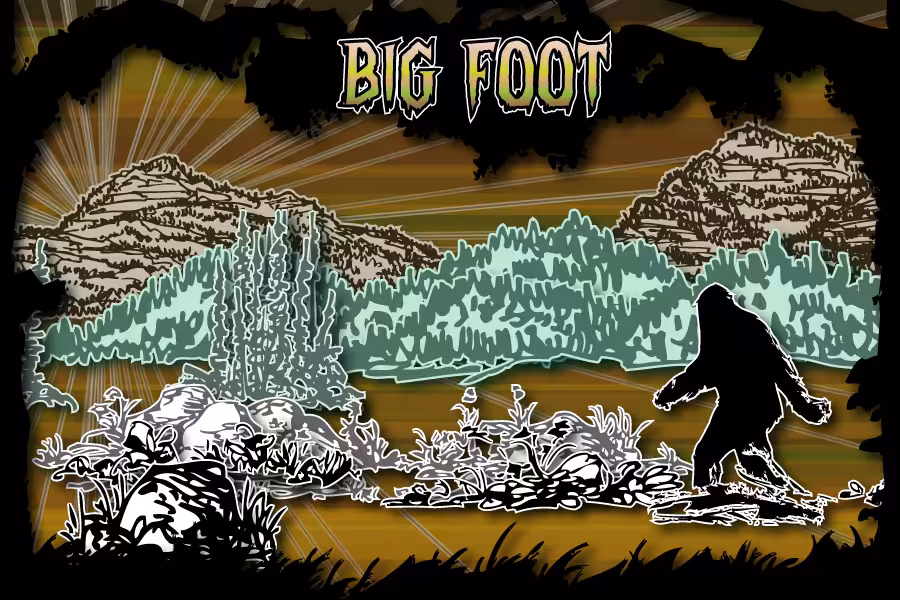 Capture Bigfoot - Wild Paper Series #239