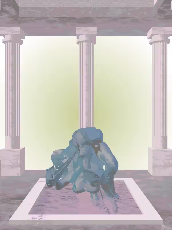 HeavenComputer: The Sneaky Aqua Green Woman #3881