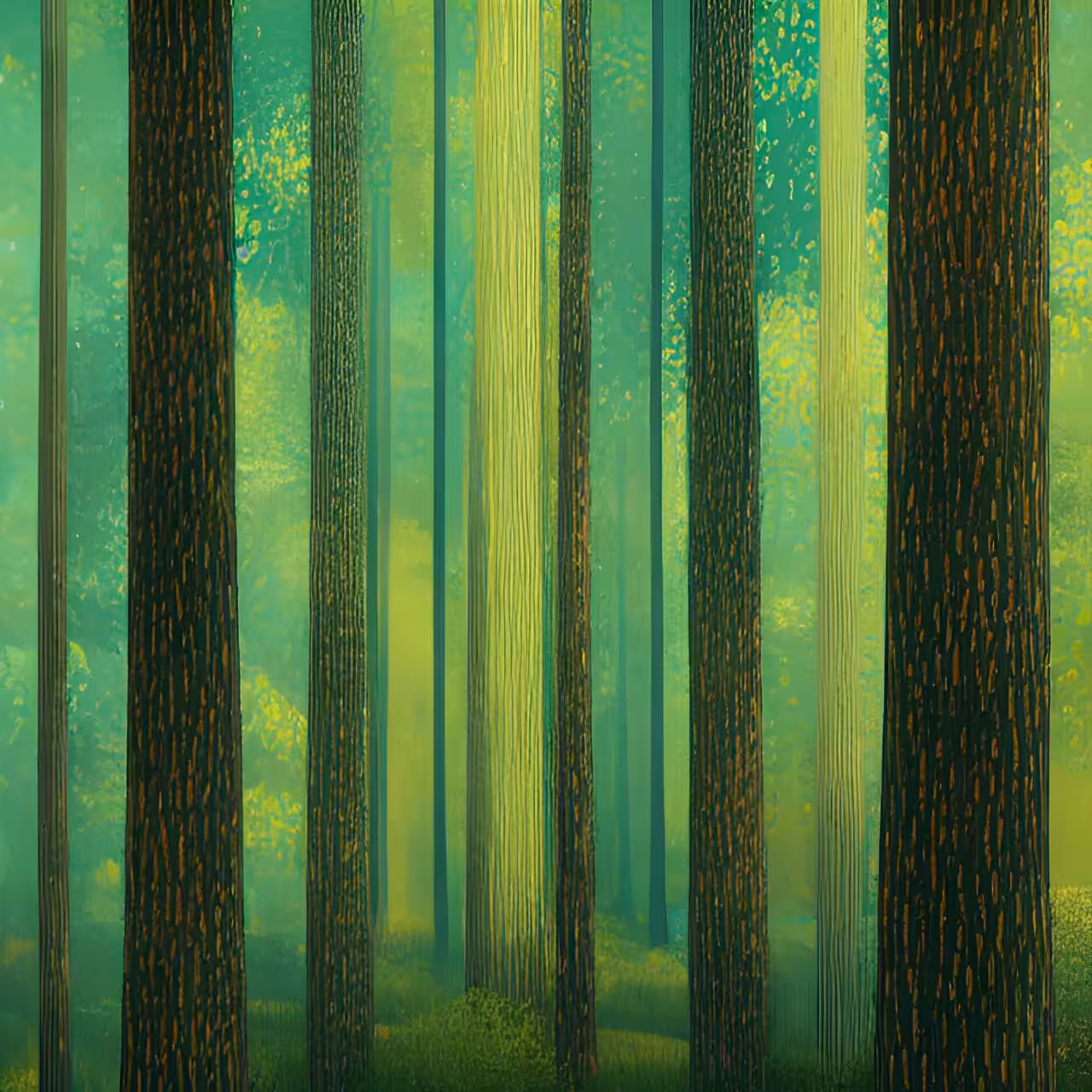 Look in the forest 