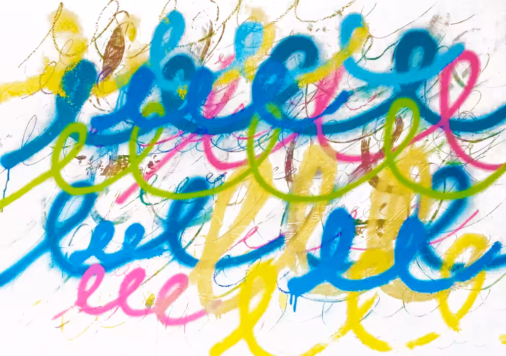 Spray Paint Scribbles
