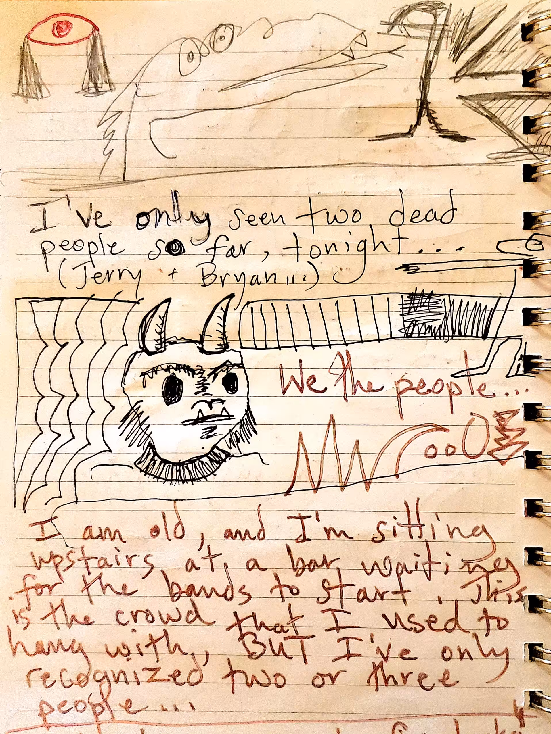 "Only Seen Two Dead People" by Richard F. Yates (Holy Fool)