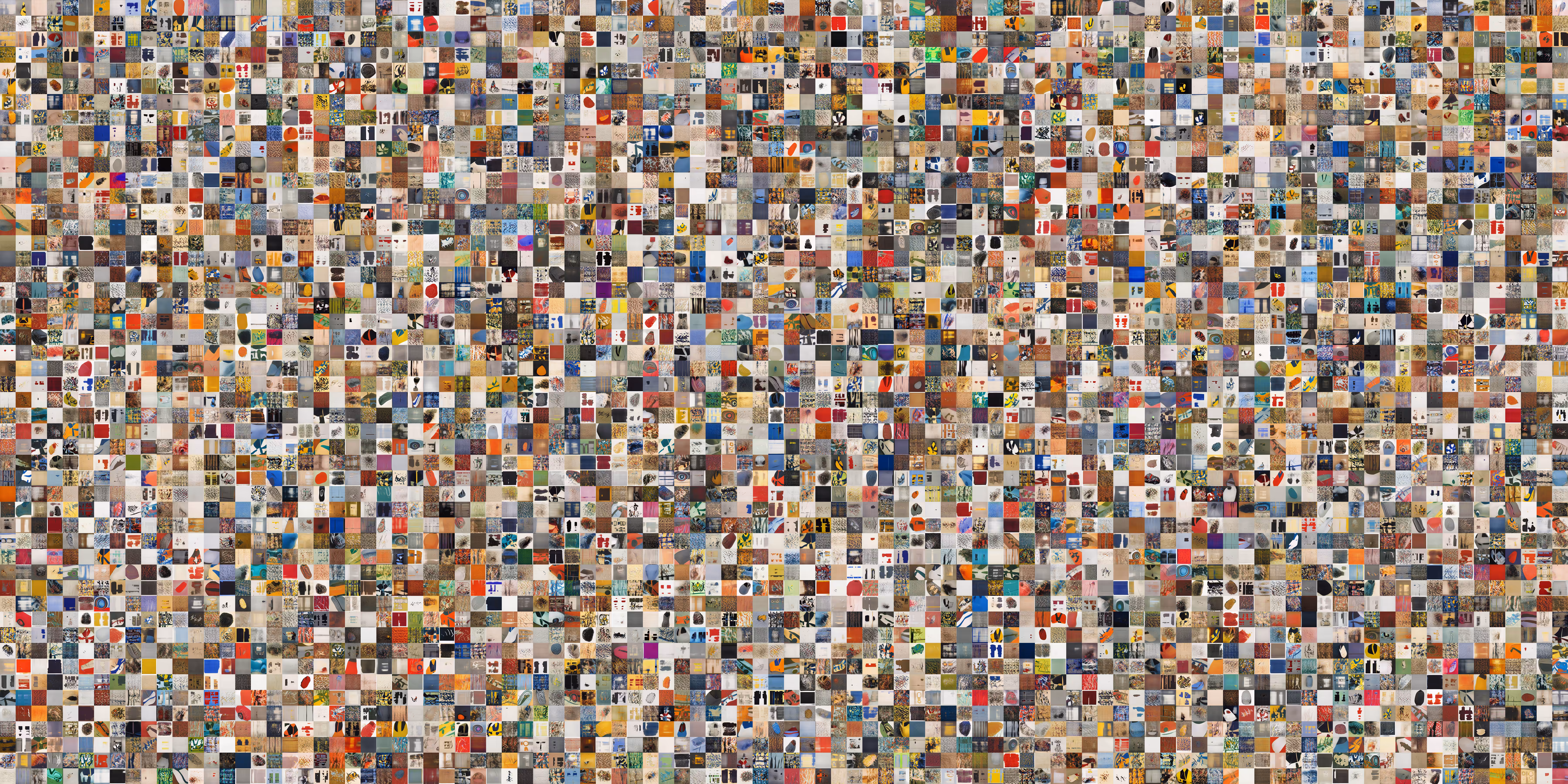 5000 abstract artworks