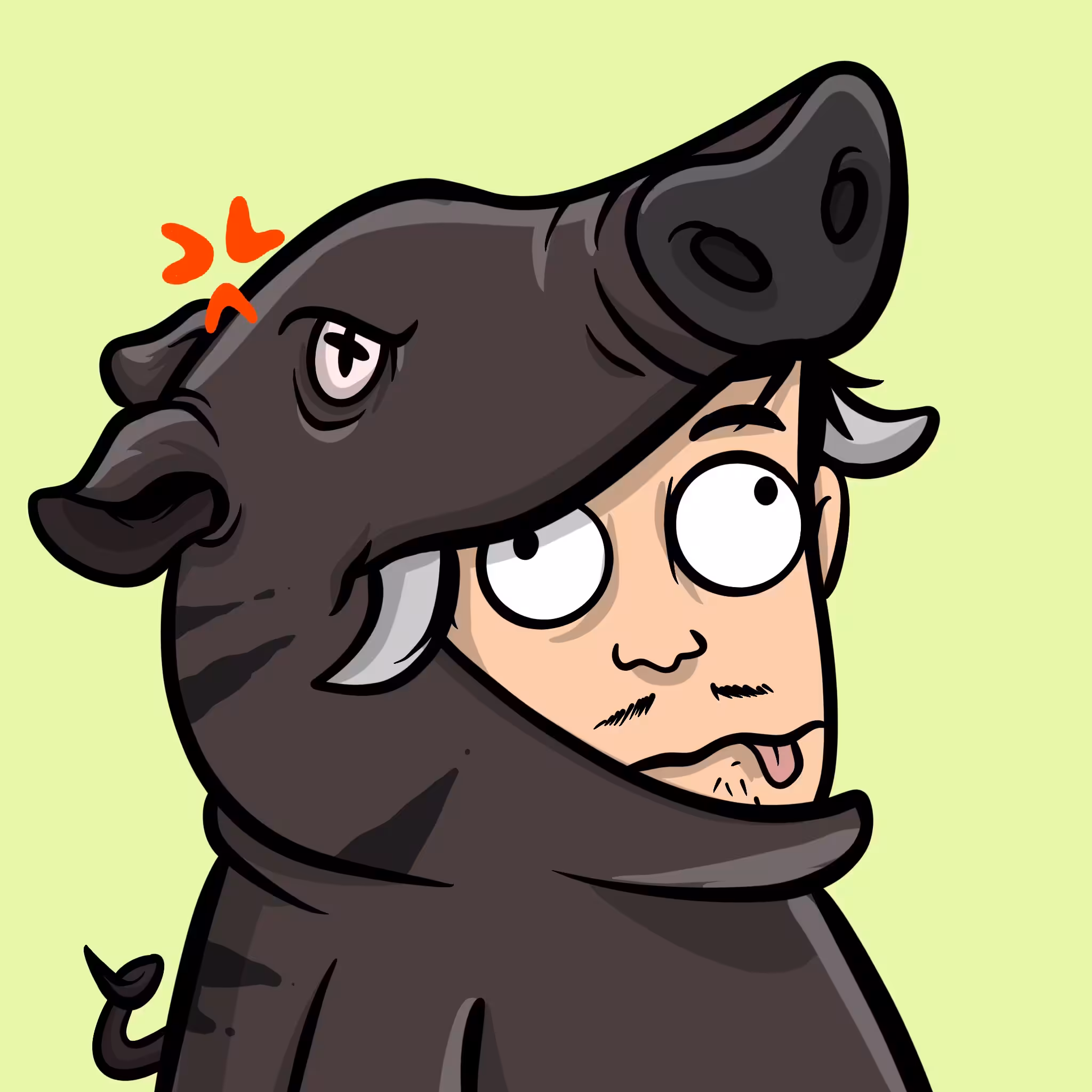 Wild boar beast doll