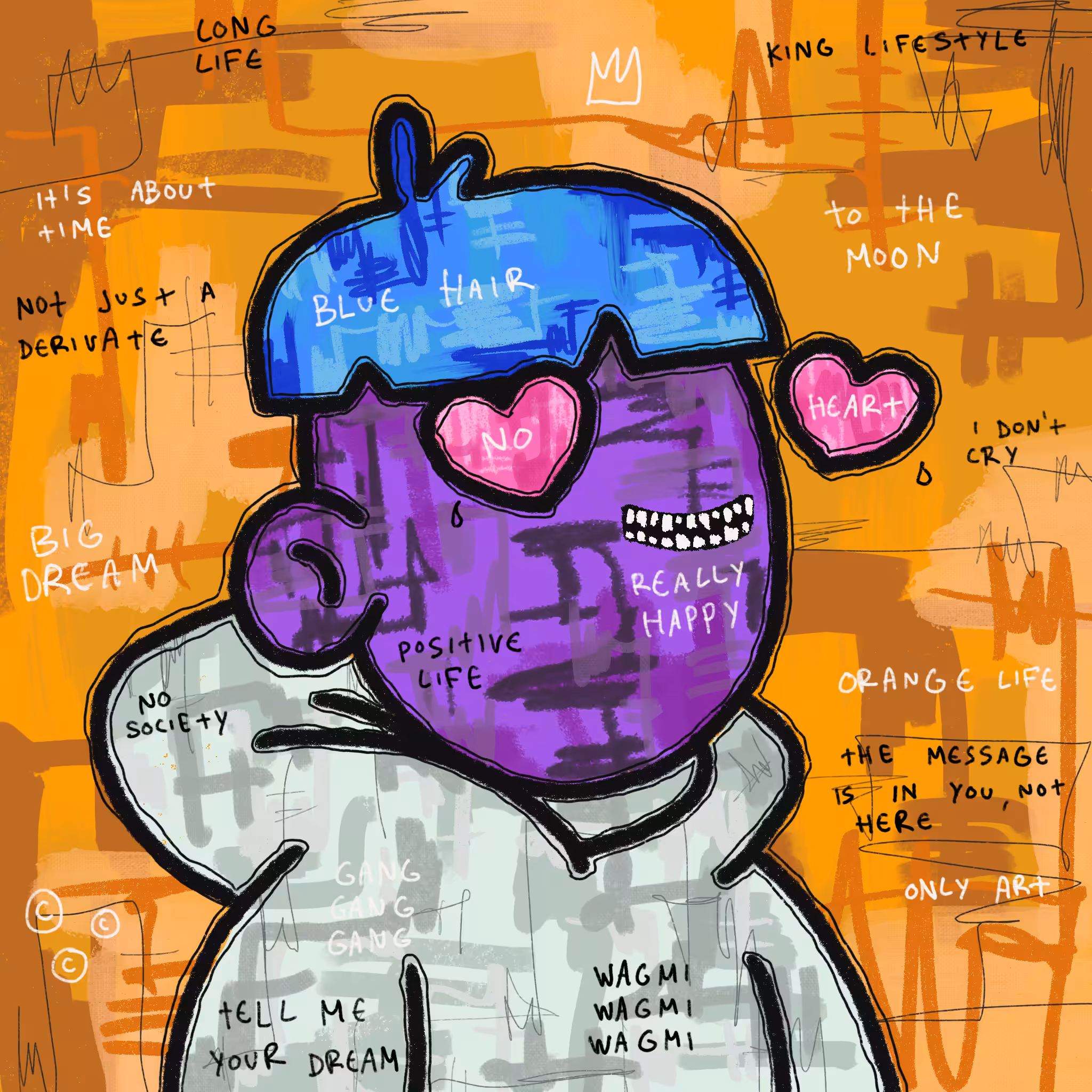 Doodlesquiat #92