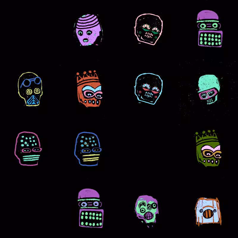Warhol's Rabble #74