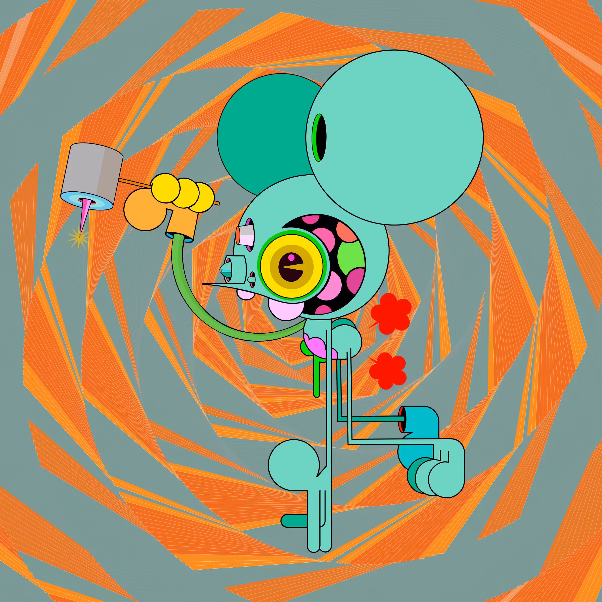 Neogen Space Monkeys #195