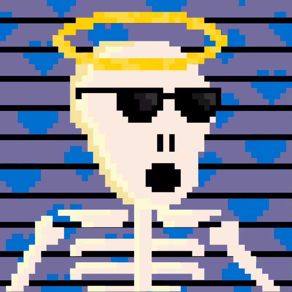 PIXEL SKULLETTI 1 #143