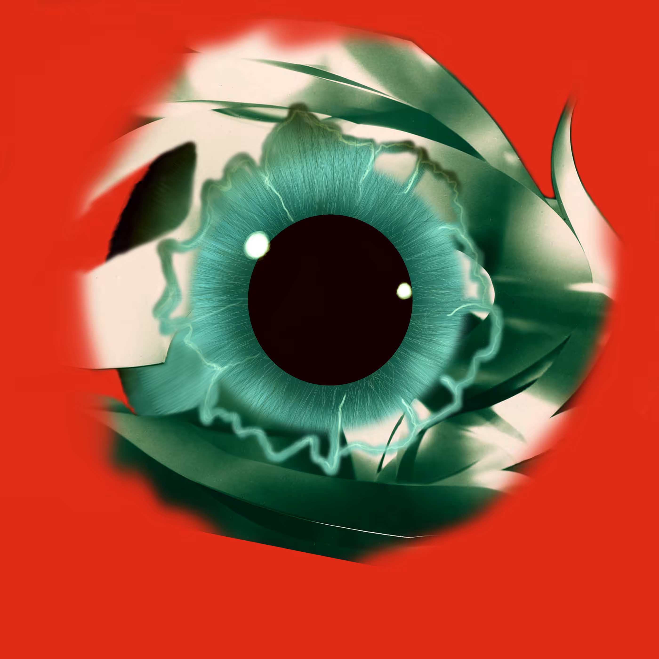 Eyemazing Iris: Vibranium ‐ Red