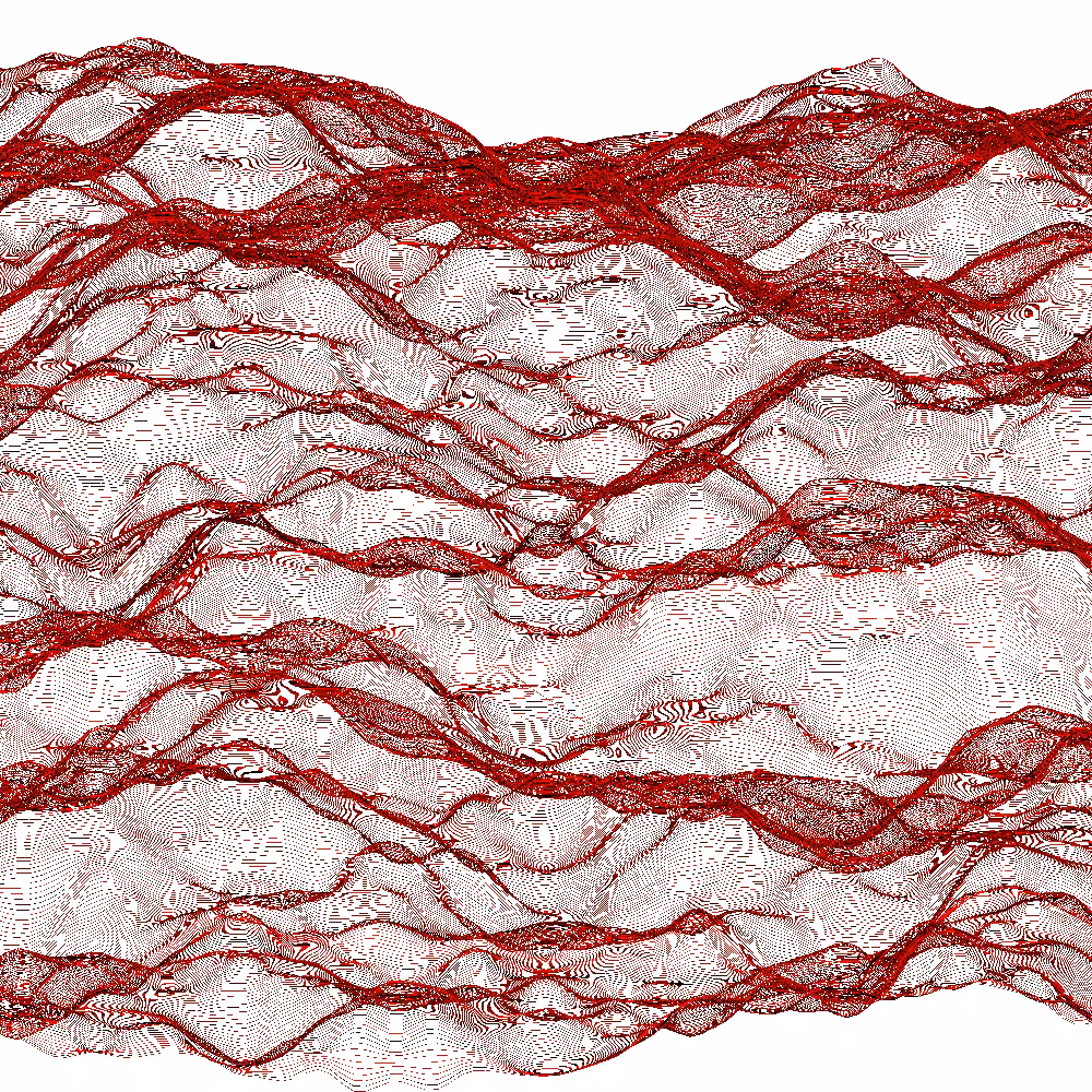 Digital Sheer Fabric #40