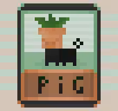 PIG 'FLOWER POT'