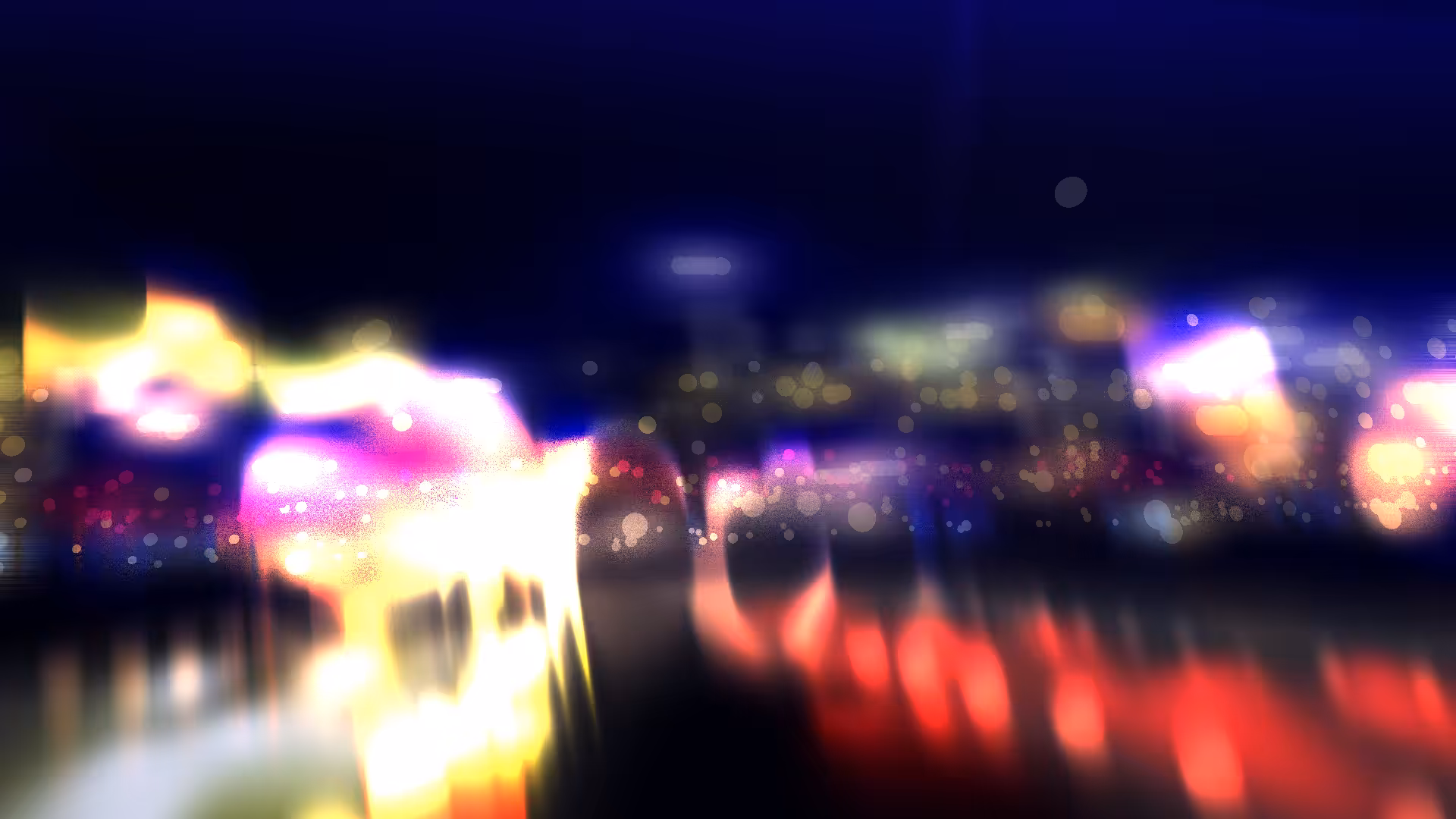 City in Night #32