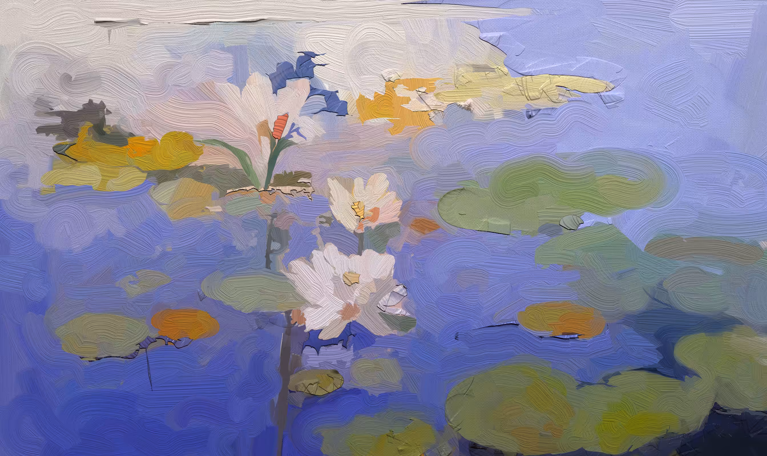 dreaming of water lillies