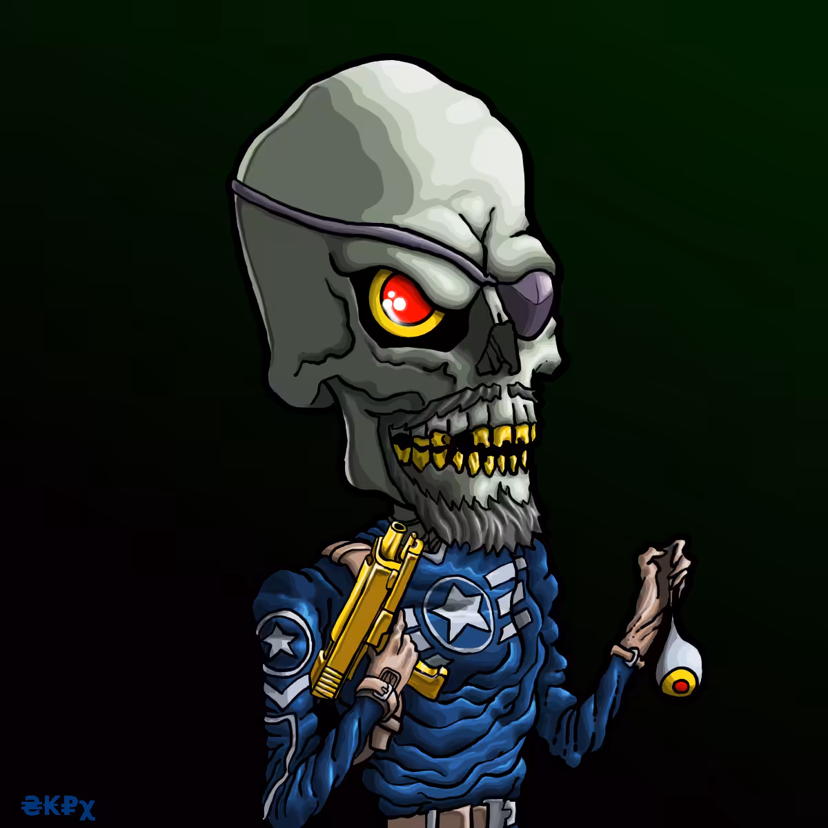 Skulls Portrait #61
