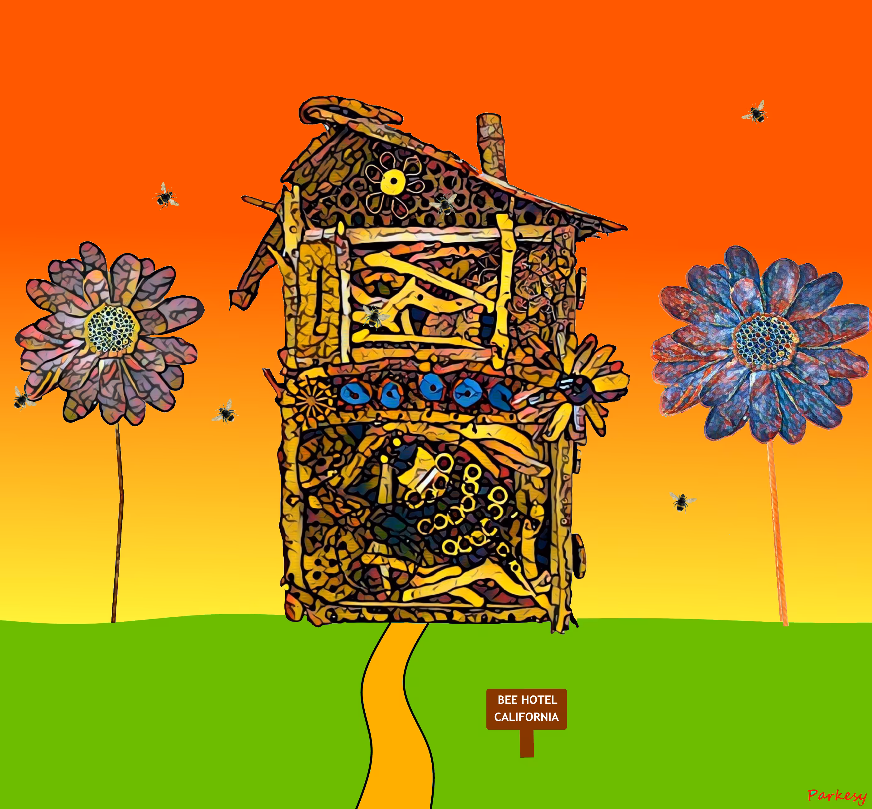 Bee Hotel California
