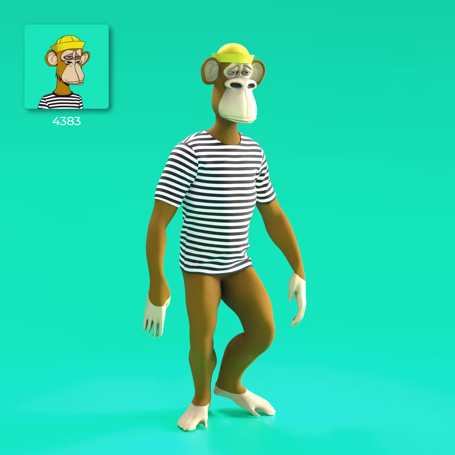 4383