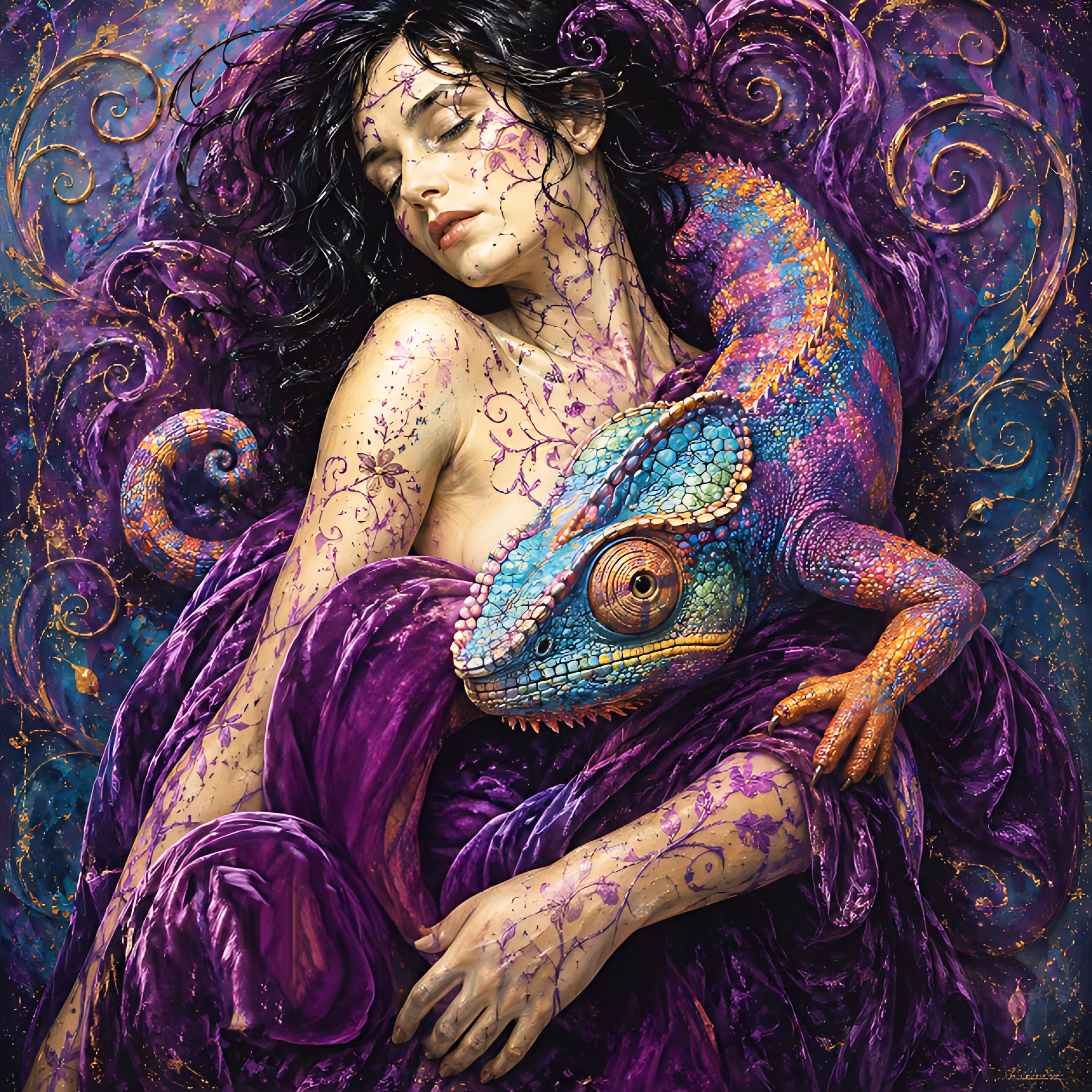 DREAM ANATOMY: Velvet Chameleon 